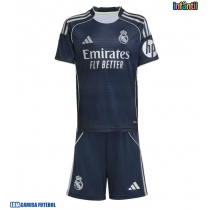 Camisa de Futebol Real Madrid Federico Valverde #8 Equipamento Secundário Infantil 2025-26 Manga Curta (+ Calças curtas)